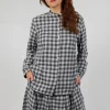 Shirt Cosma in Grey Check