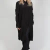Shirt Dress in Black