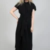 Shirt Dress in Black