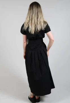 Shirt Dress in Black