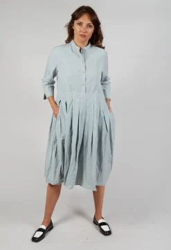 Shirt Dress in Ghiaccio