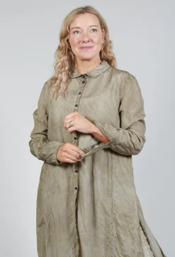 Shirt Dress in Linen