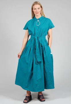 Shirt Dress in Sea