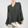 Shirt in Moss Green