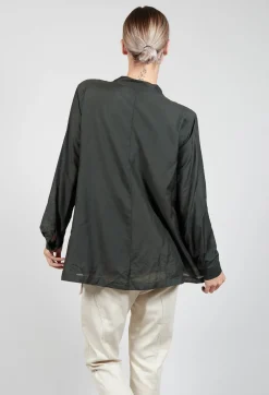Shirt in Moss Green