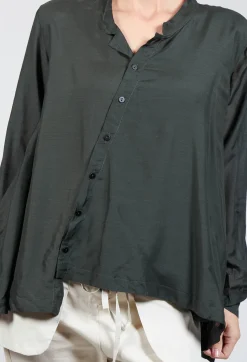 Shirt in Moss Green