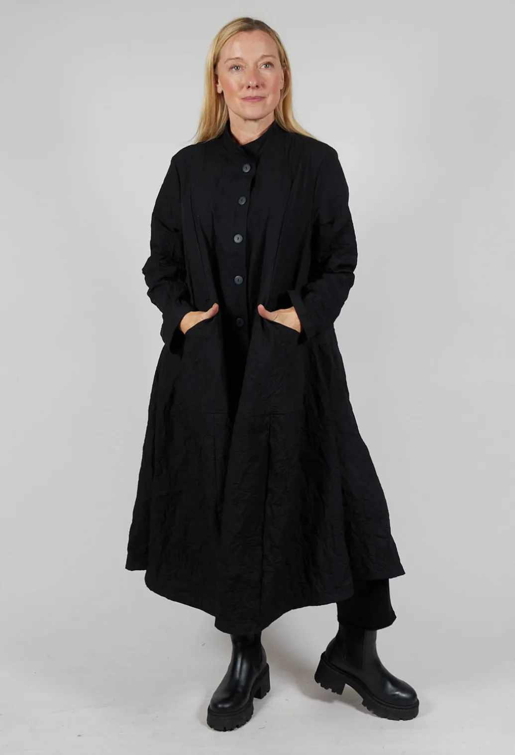 Shirt Jacket in Black