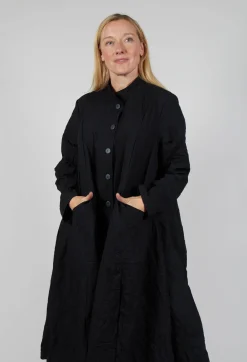 Shirt Jacket in Black