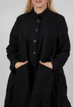 Shirt Jacket in Black