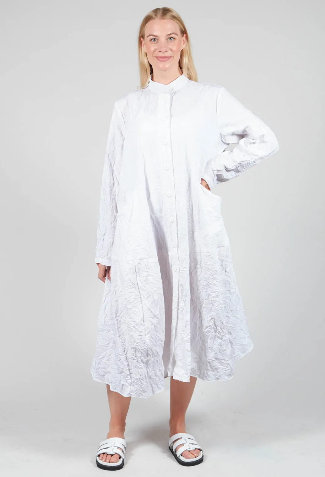 Shirt Jacket in White