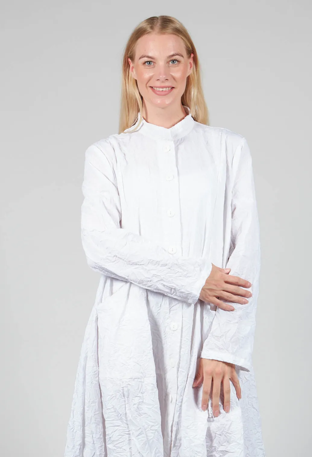 Shirt Jacket in White