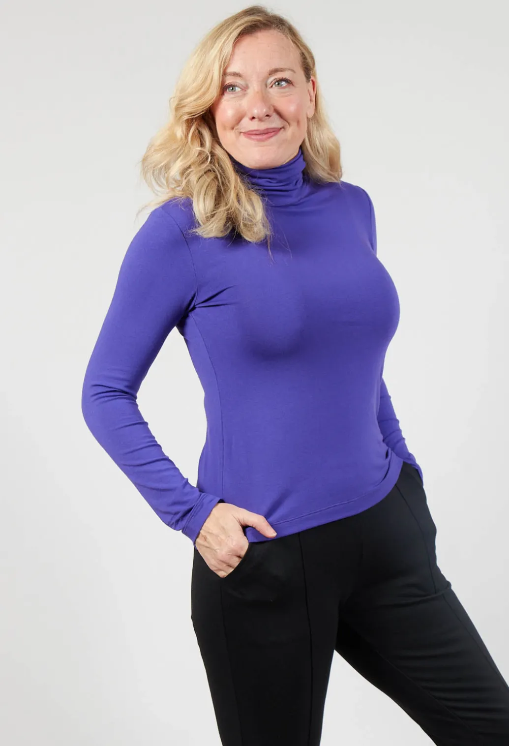 Shirt Oksi In Purple