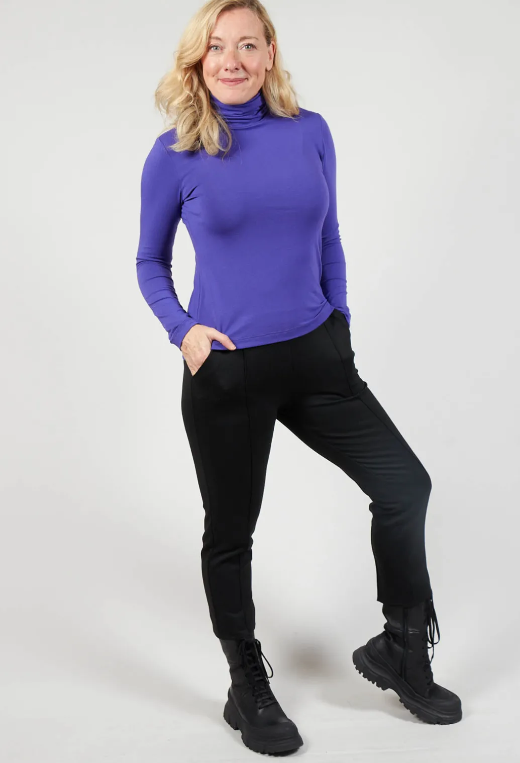 Shirt Oksi In Purple