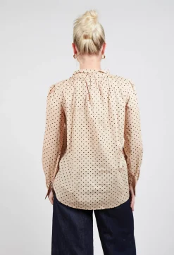Shirt with Bow in Dot