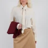 Shirt with Tie in Sandshell