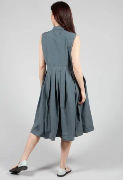 Shirtwaist Dress in Asfalto