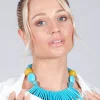 Short Beaded Choker Necklace