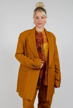 Short Coat in Tumeric