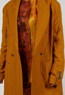 Short Coat in Tumeric