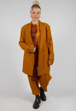 Short Coat in Tumeric