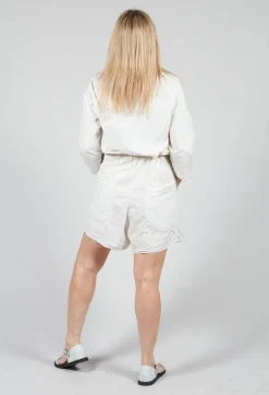Short Jumpsuit in White