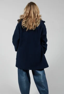 Short Mande Coat in Dark Night