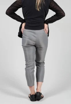 Short Pull On Leggings in Grey
