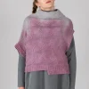 Short Sleeve Knitted Jumper in Pink