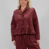 Short Structured Jacket in Rust