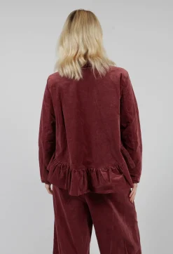 Short Structured Jacket in Rust
