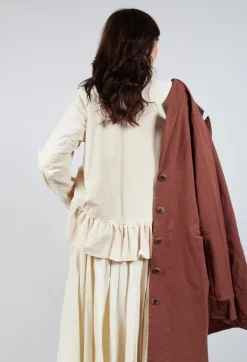 Short Structured Jacket in Cream