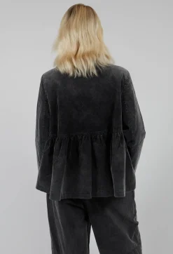Short Structured Jacket in Pewter