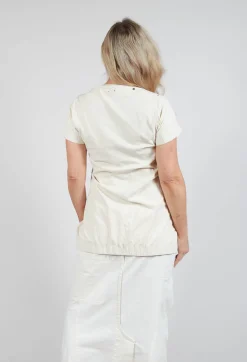 Short T-Shirt in Asteroid Paint