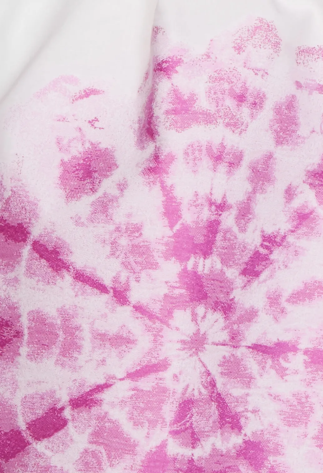 Shorts with Pink Flower Print