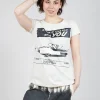 Shortsleeve Top in Galaxy Print