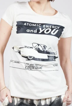 Shortsleeve Top in Galaxy Print