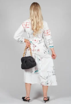 Sia Dress in White