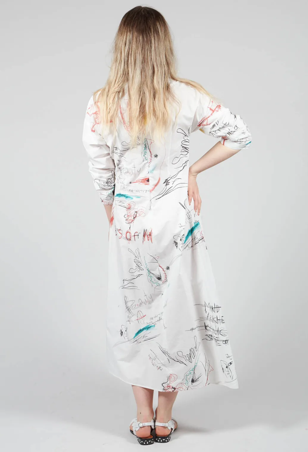 Sia Dress in White
