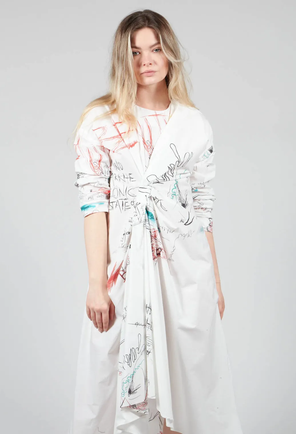 Sia Dress in White