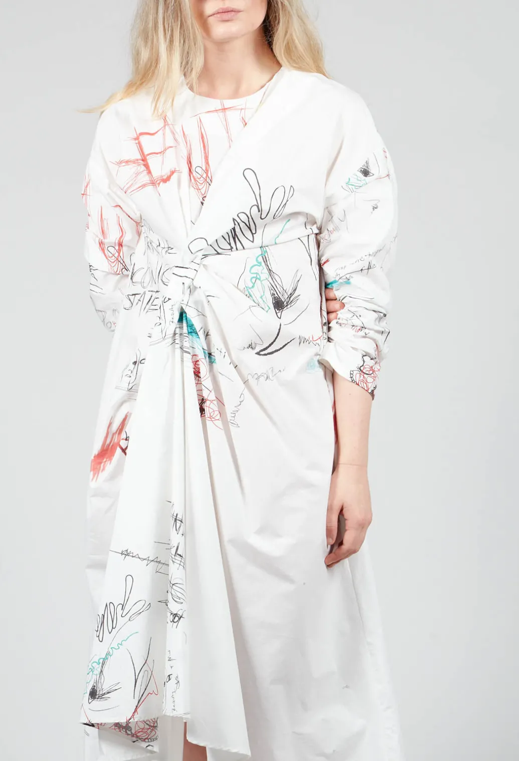 Sia Dress in White