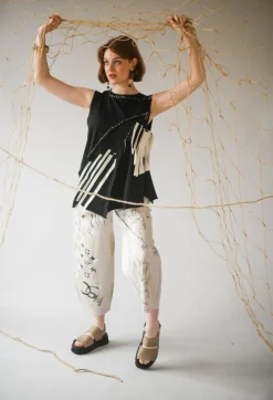 Signature Design Trousers in Beige