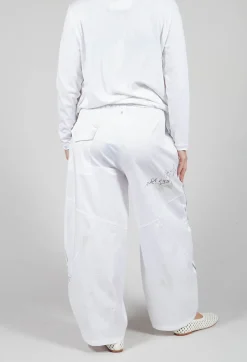 Signature Design Trousers in White