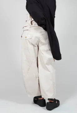 Signature Design Trousers in Beige