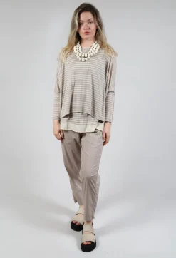 Silas Top In Argento