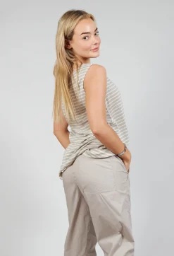 Silas Top In Argento
