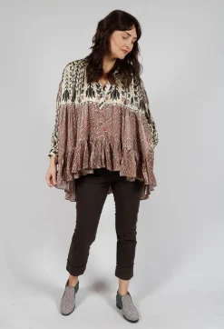 Silene Blouse in Mauve