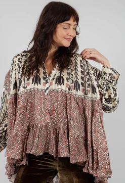 Silene Blouse in Mauve