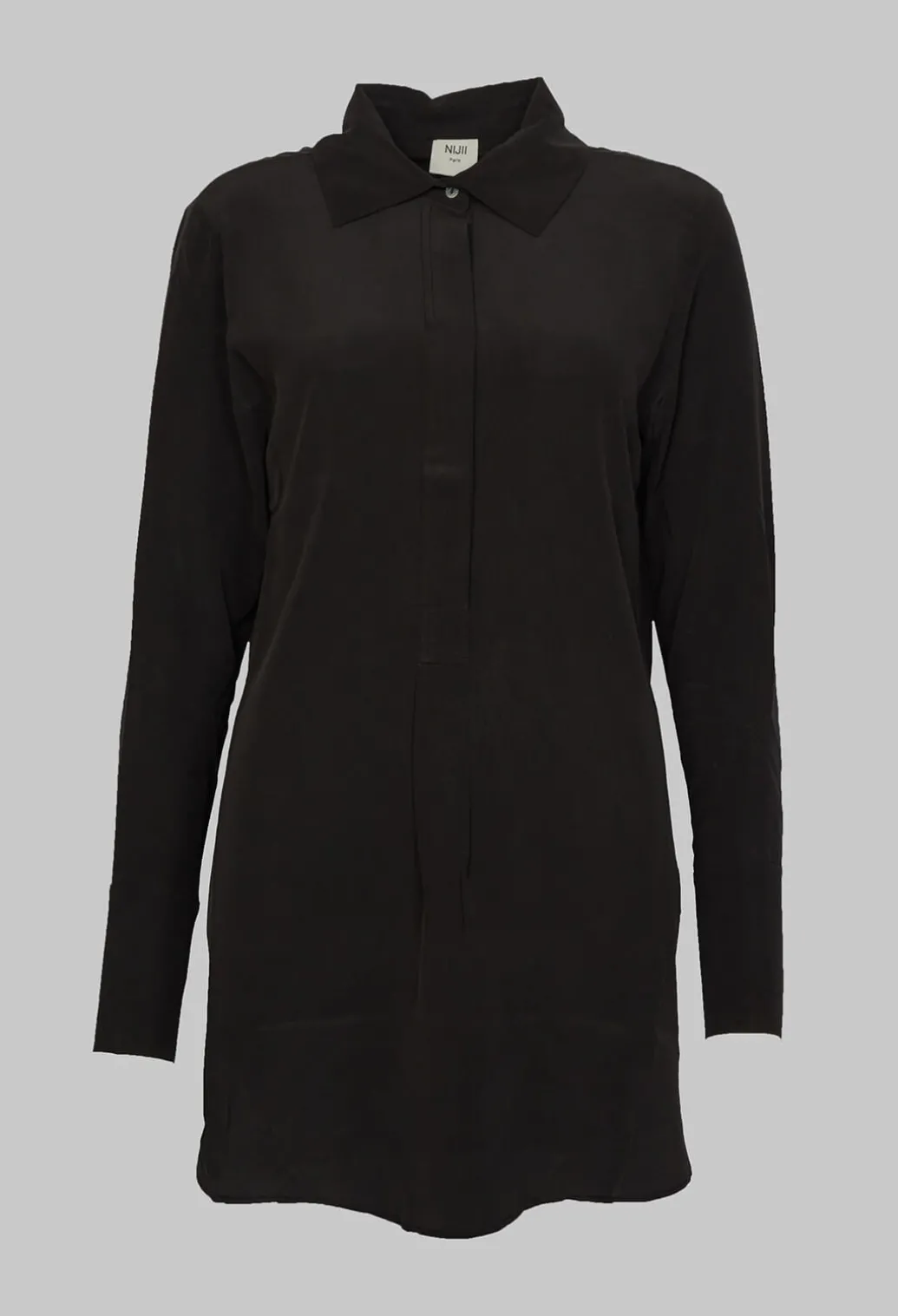 Silk Blouse in Black