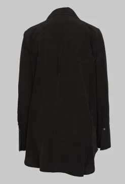 Silk Blouse in Black