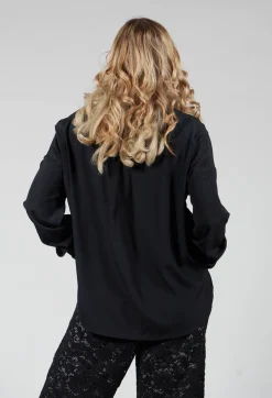 Silk Blouse in Nero